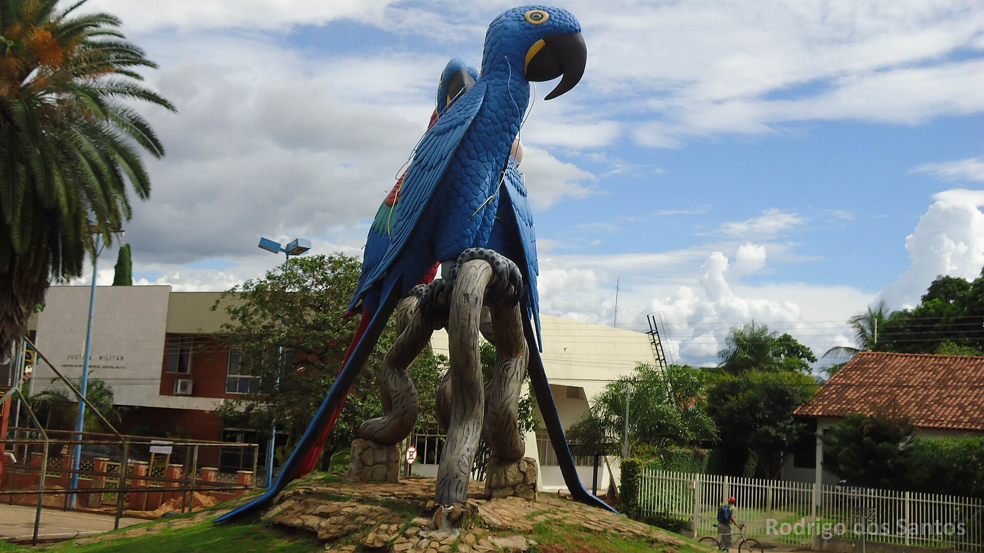 Monumento das araras em Campo Grande